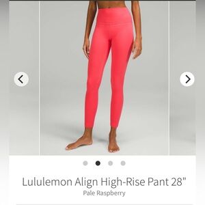 Lululemon Align 28” High Rise Legging